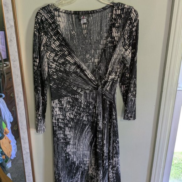 dots brand wrap dress y2k size med - Picture 2 of 4